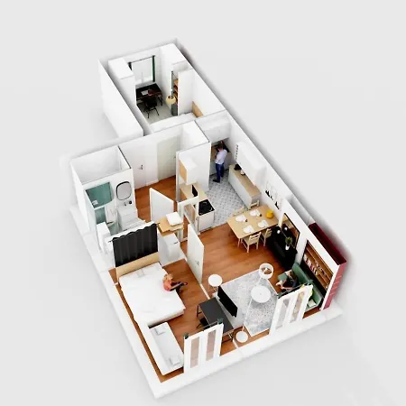 公寓 Le Cocon - 2 Bedrooms *
